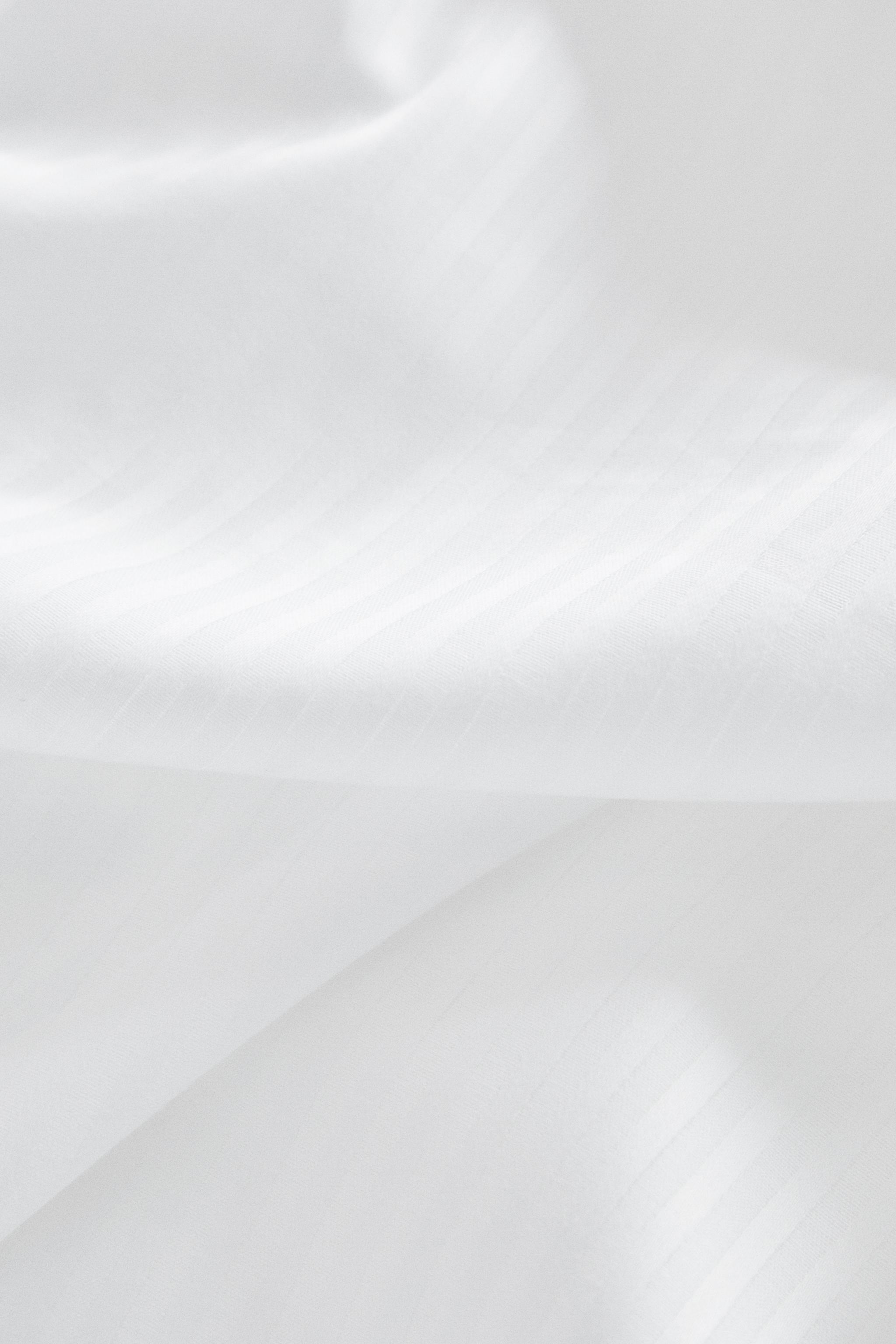 STRIPED COTTON MATTRESS PROTECTOR